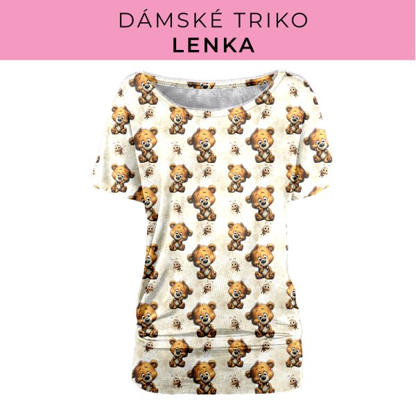 DÁMSKÝ střih - Triko Lenka