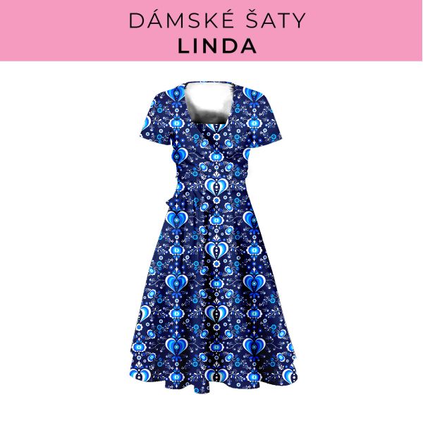 DÁMSKÝ střih - šaty Linda