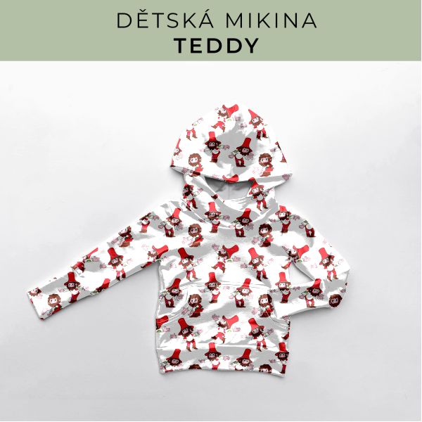 DĚTSKÝ střih - Mikina Teddy