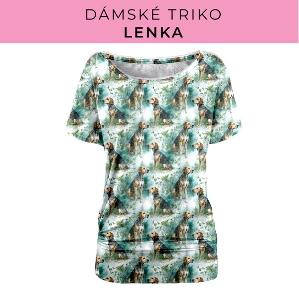 DÁMSKÝ střih - Triko Lenka