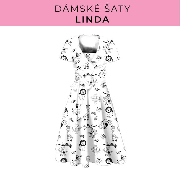 DÁMSKÝ střih - šaty Linda
