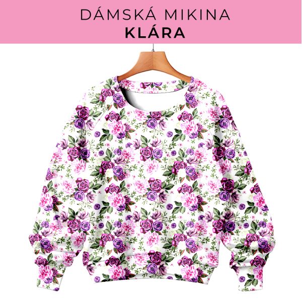 DÁMSKÝ střih - mikina Klára