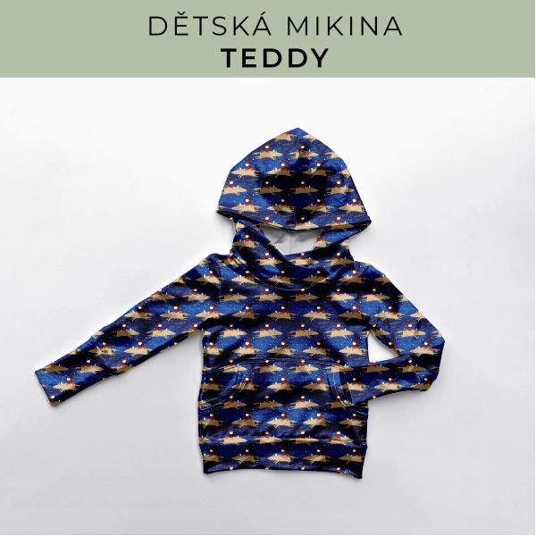 DĚTSKÝ střih - Mikina Teddy