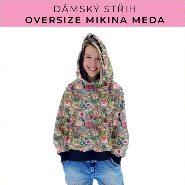 Dámský střih - mikina Meda