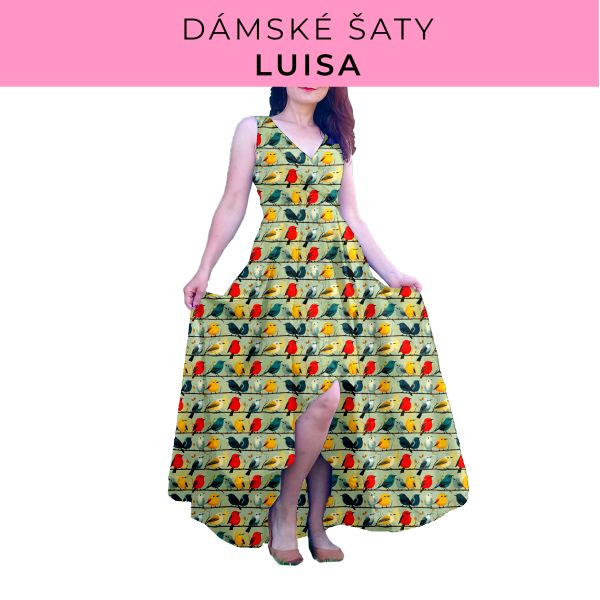 DÁMSKÝ střih - šaty Luisa