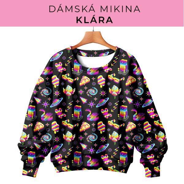 DÁMSKÝ střih - mikina Klára