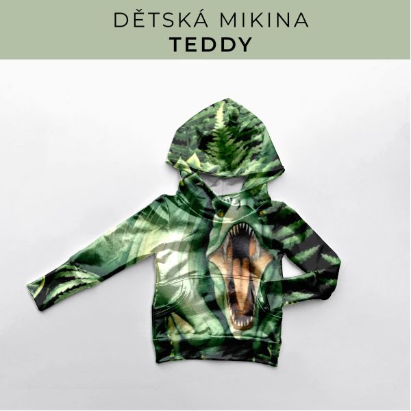 DĚTSKÝ střih - Mikina Teddy