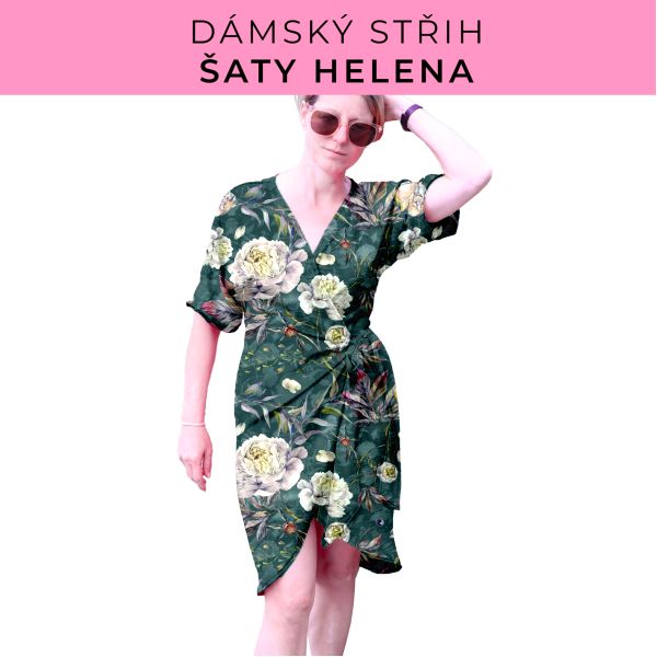 Dámský střih na šaty  Helena