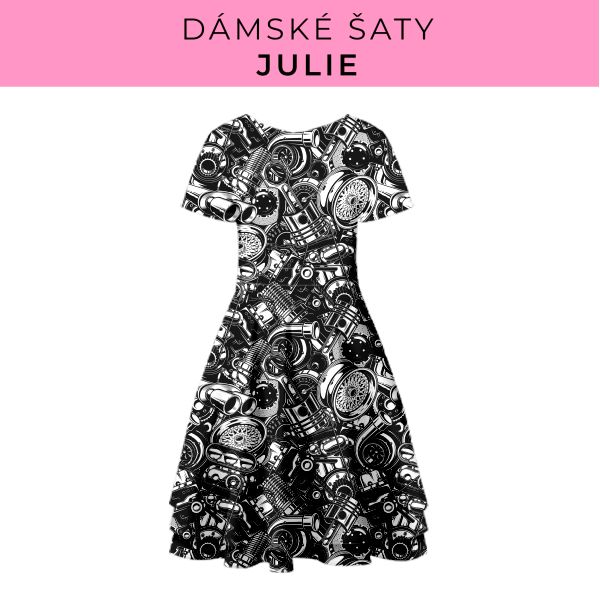 DÁMSKÝ střih - šaty julie