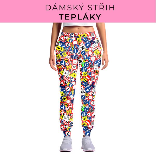 DÁMSKÝ střih - tepláky
