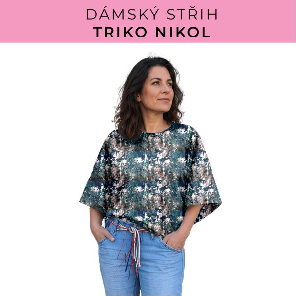 Dámský střih -  triko Nikol