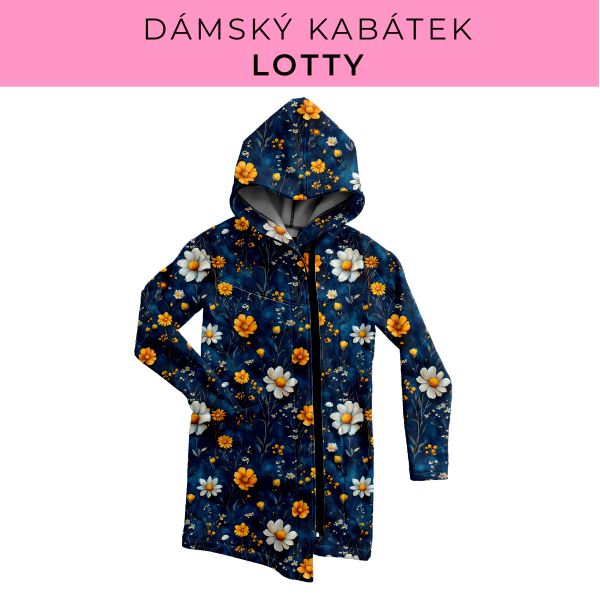 DÁMSKÝ střih - Kabátek Lotty