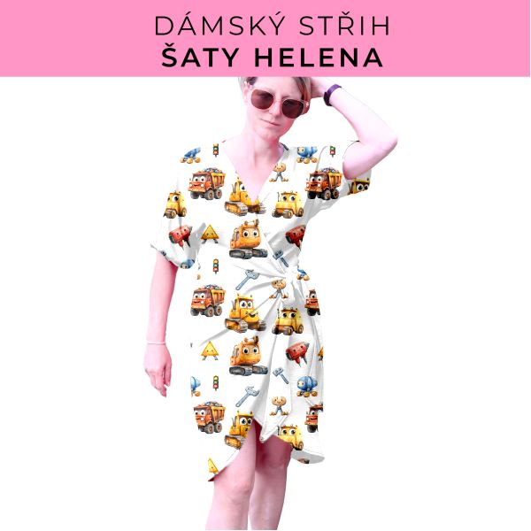 Dámský střih na šaty  Helena
