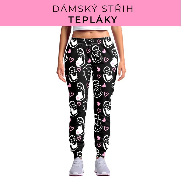 DÁMSKÝ střih - tepláky