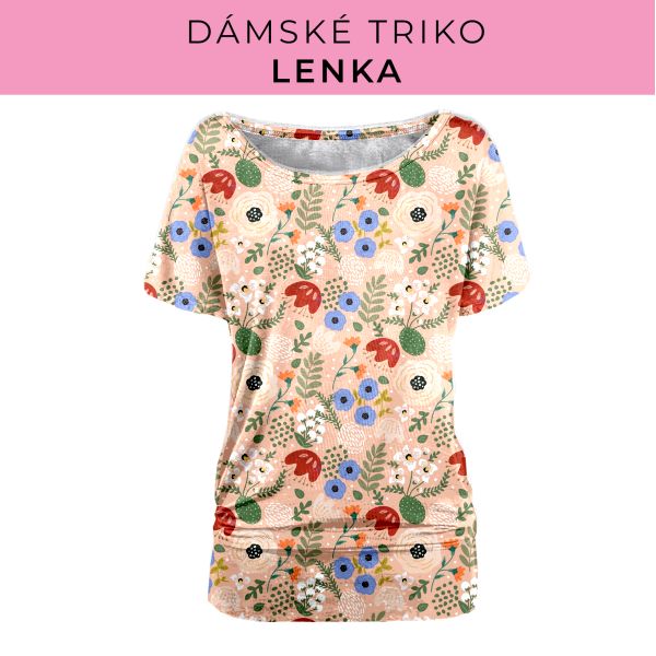 DÁMSKÝ střih - Triko Lenka