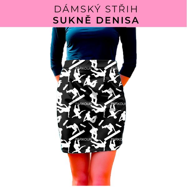 Dámský střih - Dámská sukně Denisa