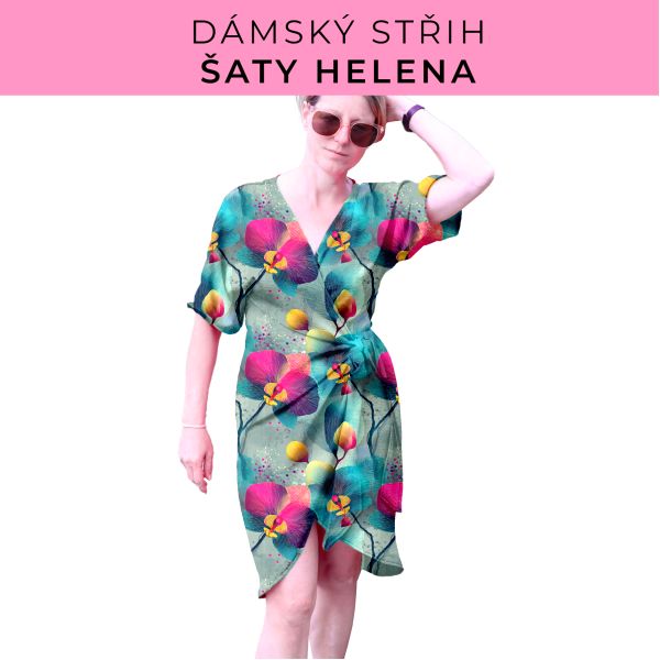 Dámský střih na šaty  Helena