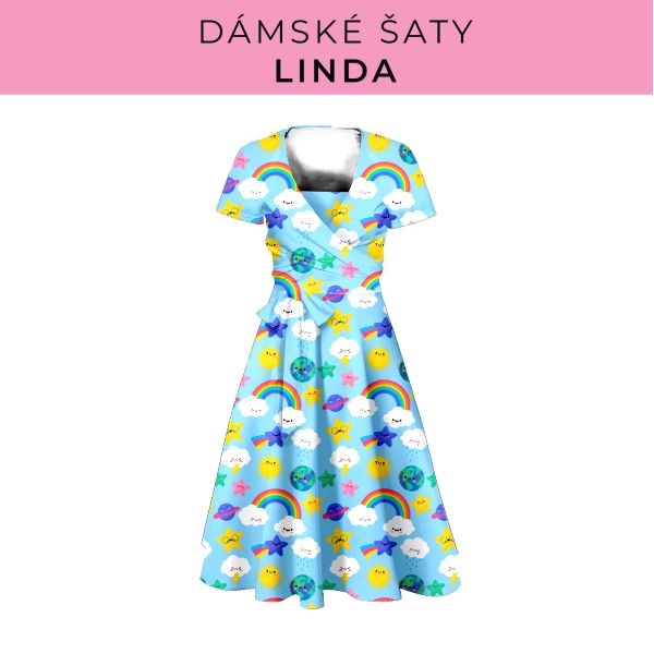 DÁMSKÝ střih - šaty Linda