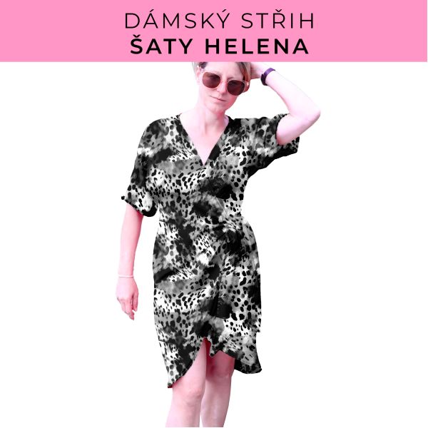 Dámský střih na šaty  Helena