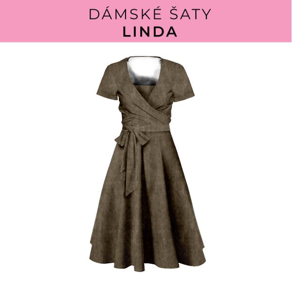 DÁMSKÝ střih - šaty Linda