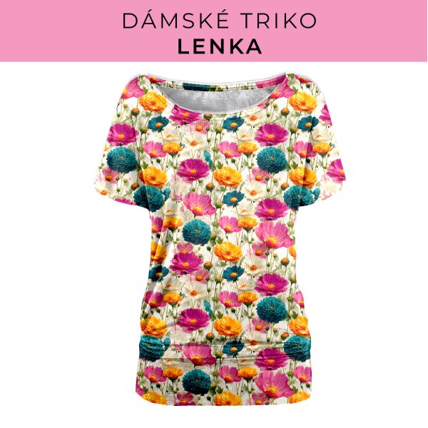 DÁMSKÝ střih - Triko Lenka