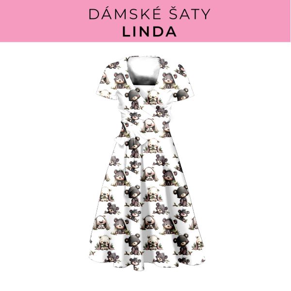 DÁMSKÝ střih - šaty Linda