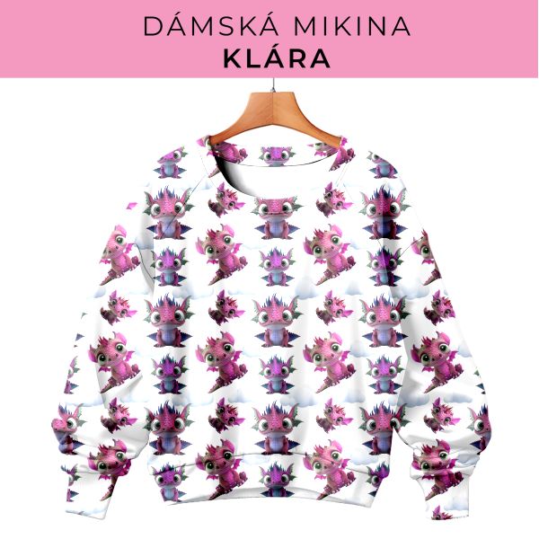 DÁMSKÝ střih - mikina Klára