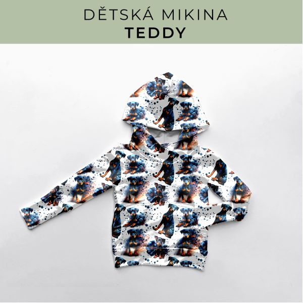DĚTSKÝ střih - Mikina Teddy