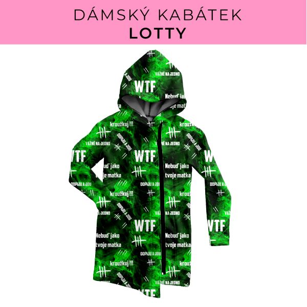 DÁMSKÝ střih - Kabátek Lotty