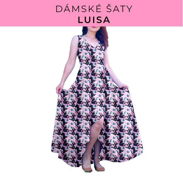 DÁMSKÝ střih - šaty Luisa