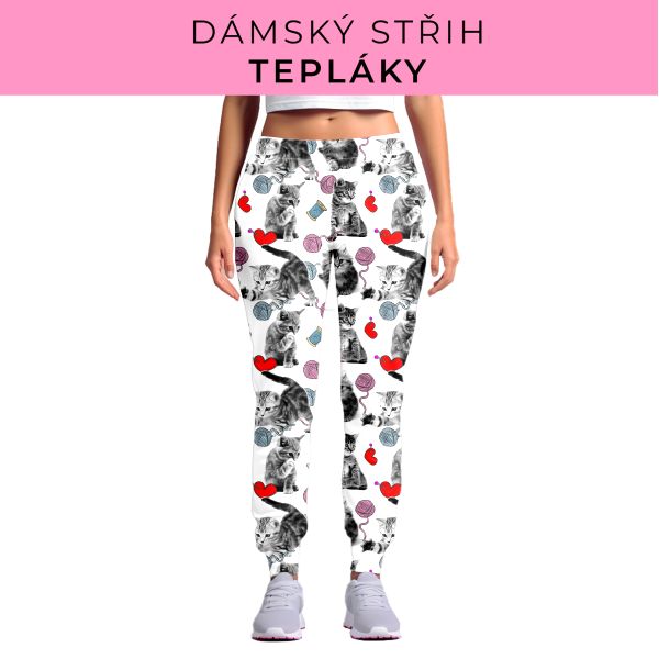 DÁMSKÝ střih - tepláky