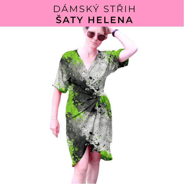 Dámský střih na šaty  Helena