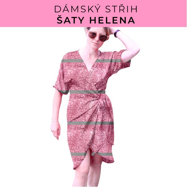 Dámský střih na šaty  Helena