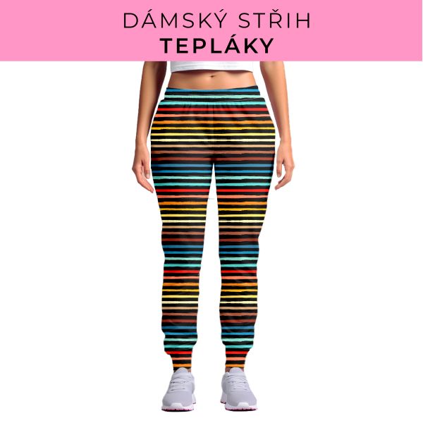DÁMSKÝ střih - tepláky