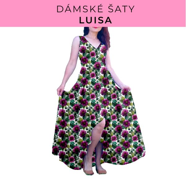DÁMSKÝ střih - šaty Luisa