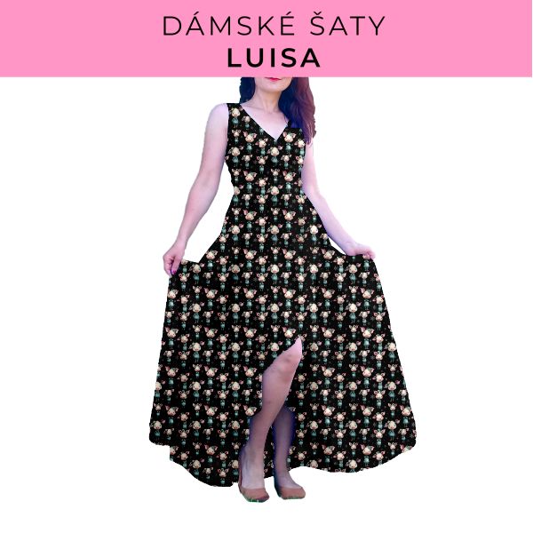 DÁMSKÝ střih - šaty Luisa