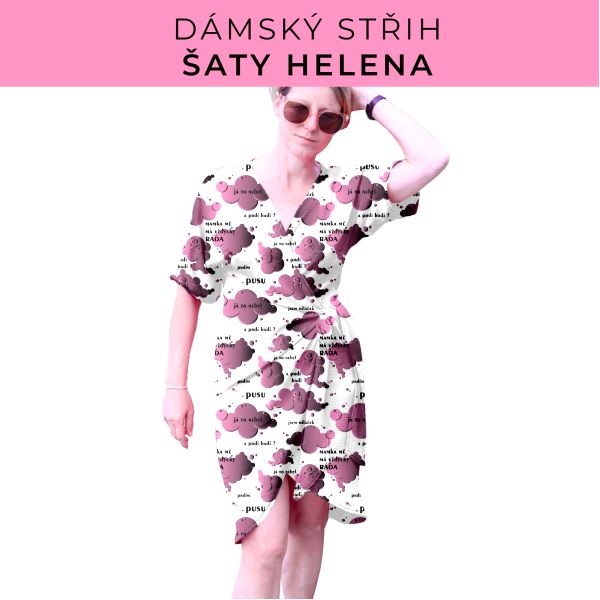 Dámský střih na šaty  Helena