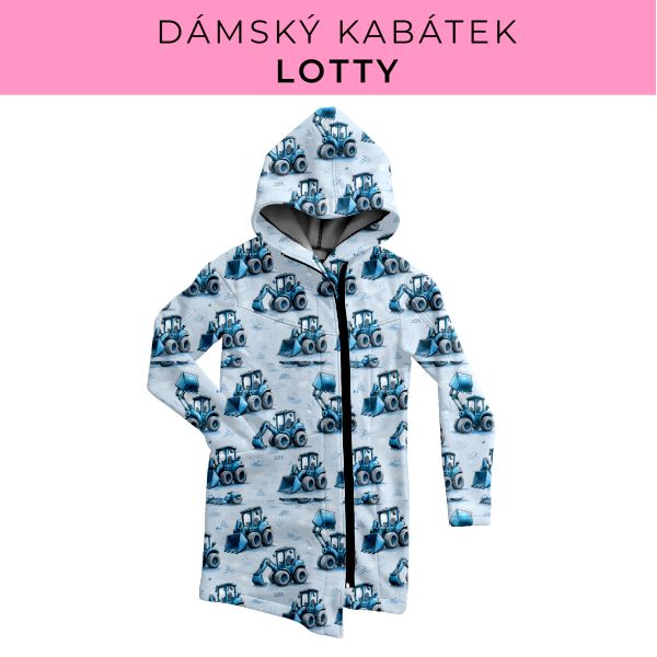 DÁMSKÝ střih - Kabátek Lotty