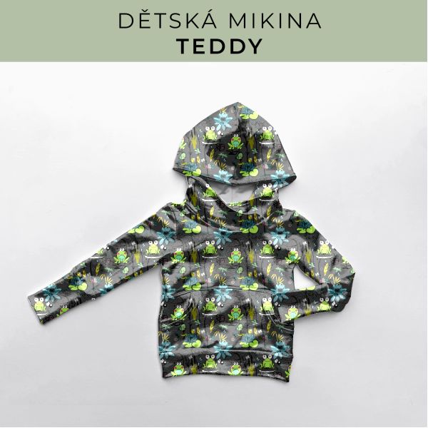 DĚTSKÝ střih - Mikina Teddy