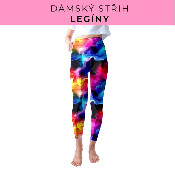 DÁMSKÝ střih - legíny SPORT - SLIM FIT