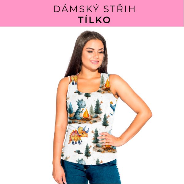 DÁMSKÝ střih - Tílko a kalhoty 