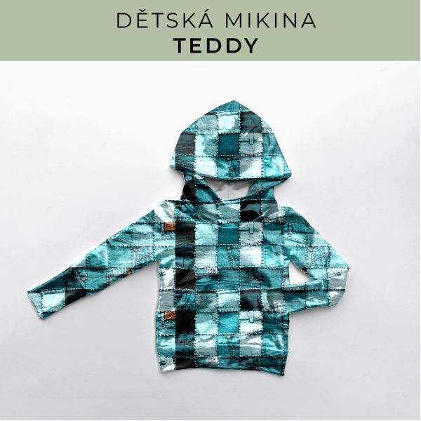 DĚTSKÝ střih - Mikina Teddy