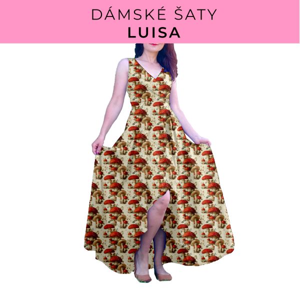 DÁMSKÝ střih - šaty Luisa