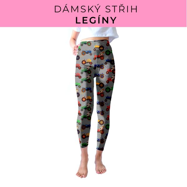DÁMSKÝ střih - legíny SPORT - SLIM FIT