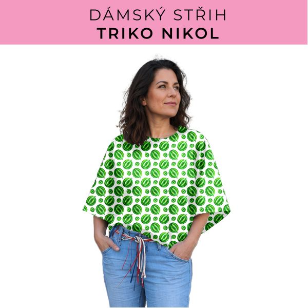 Dámský střih -  triko Nikol