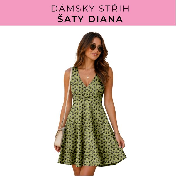 Dámský střih - šaty Diana