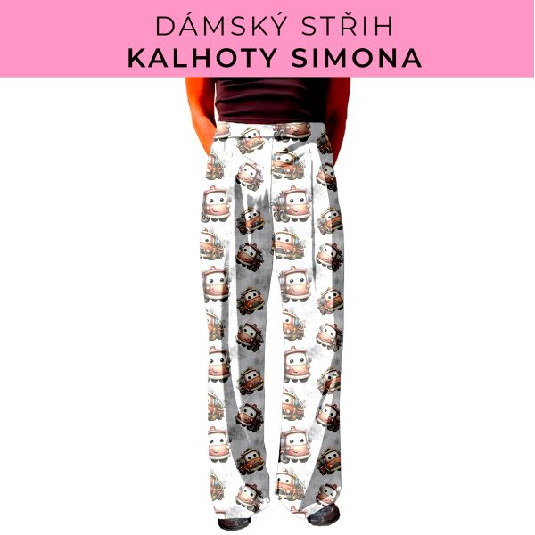 Dámský střih - kalhoty Simona