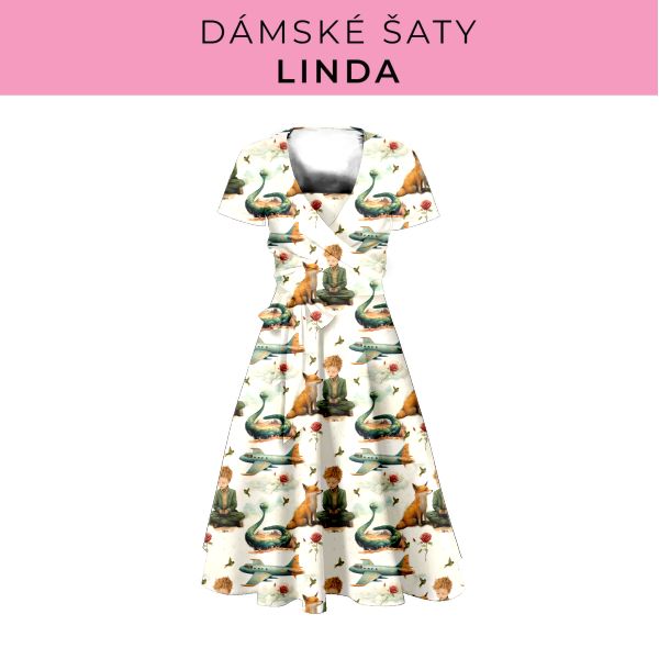 DÁMSKÝ střih - šaty Linda