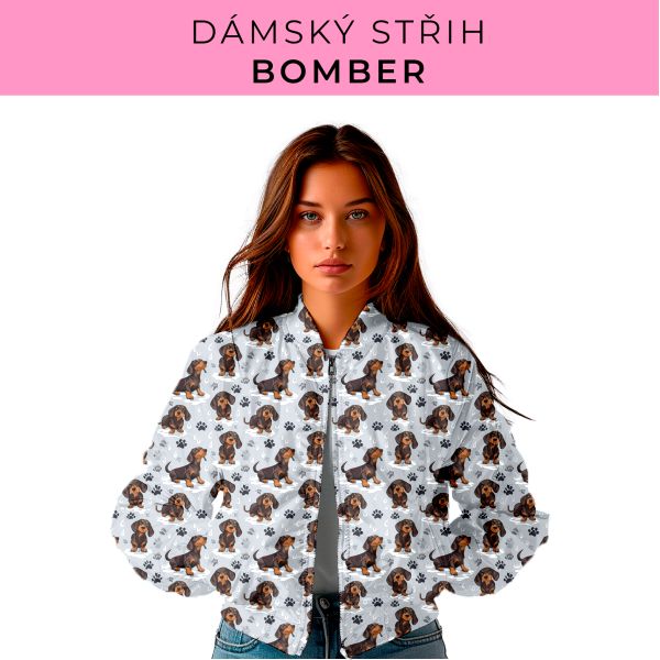 DÁMSKÝ střih - Bomber