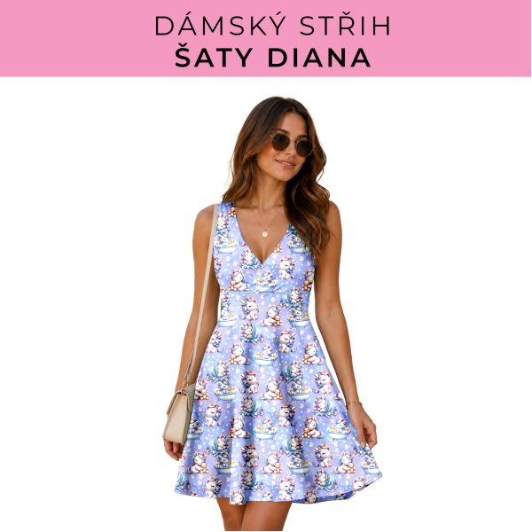Dámský střih - šaty Diana